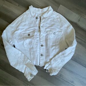 Liverpool White Denim Jacket